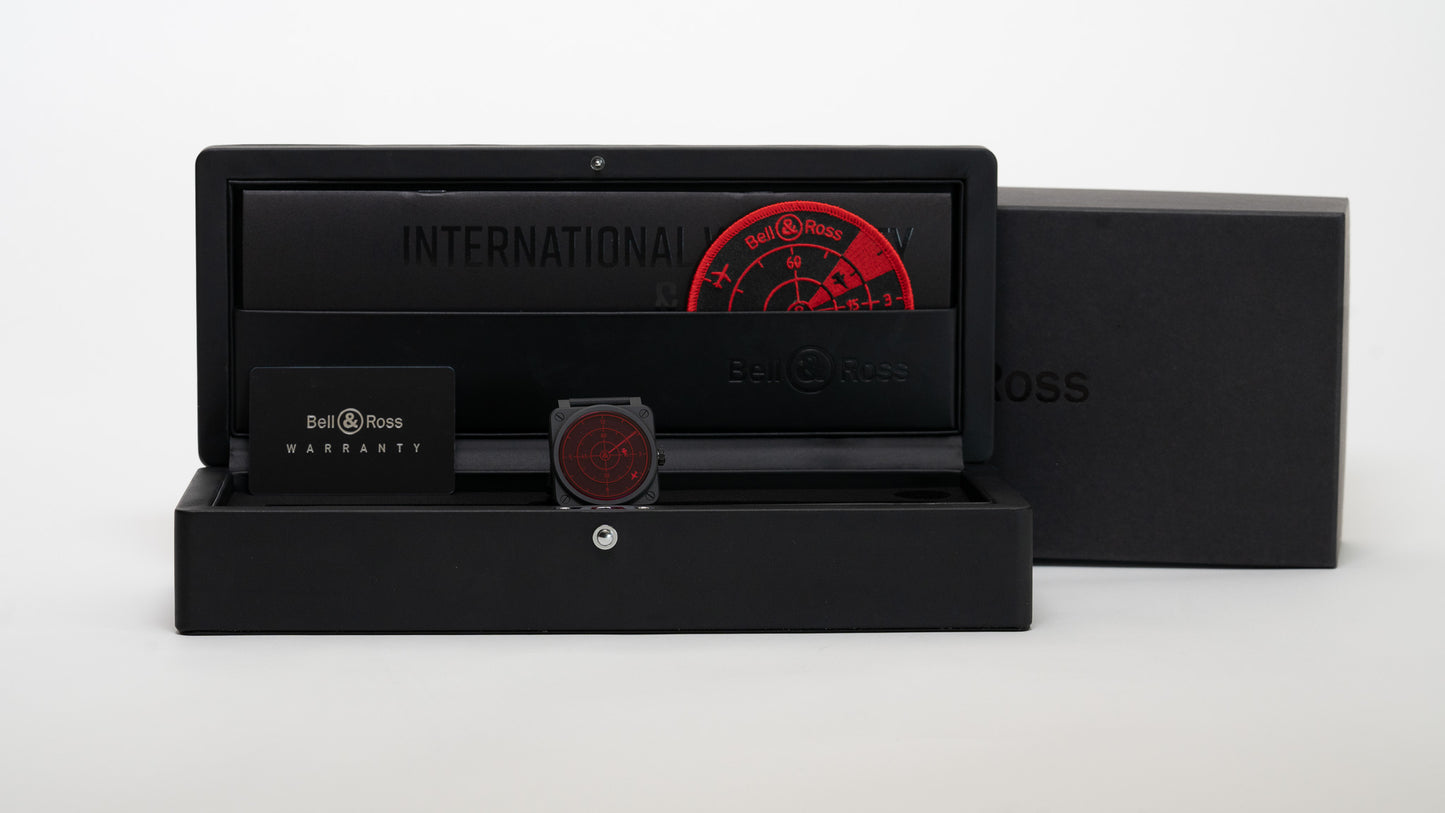 Bell & Ross BR03-92 Red Radar Ceramic BR0392-RRDR-CE