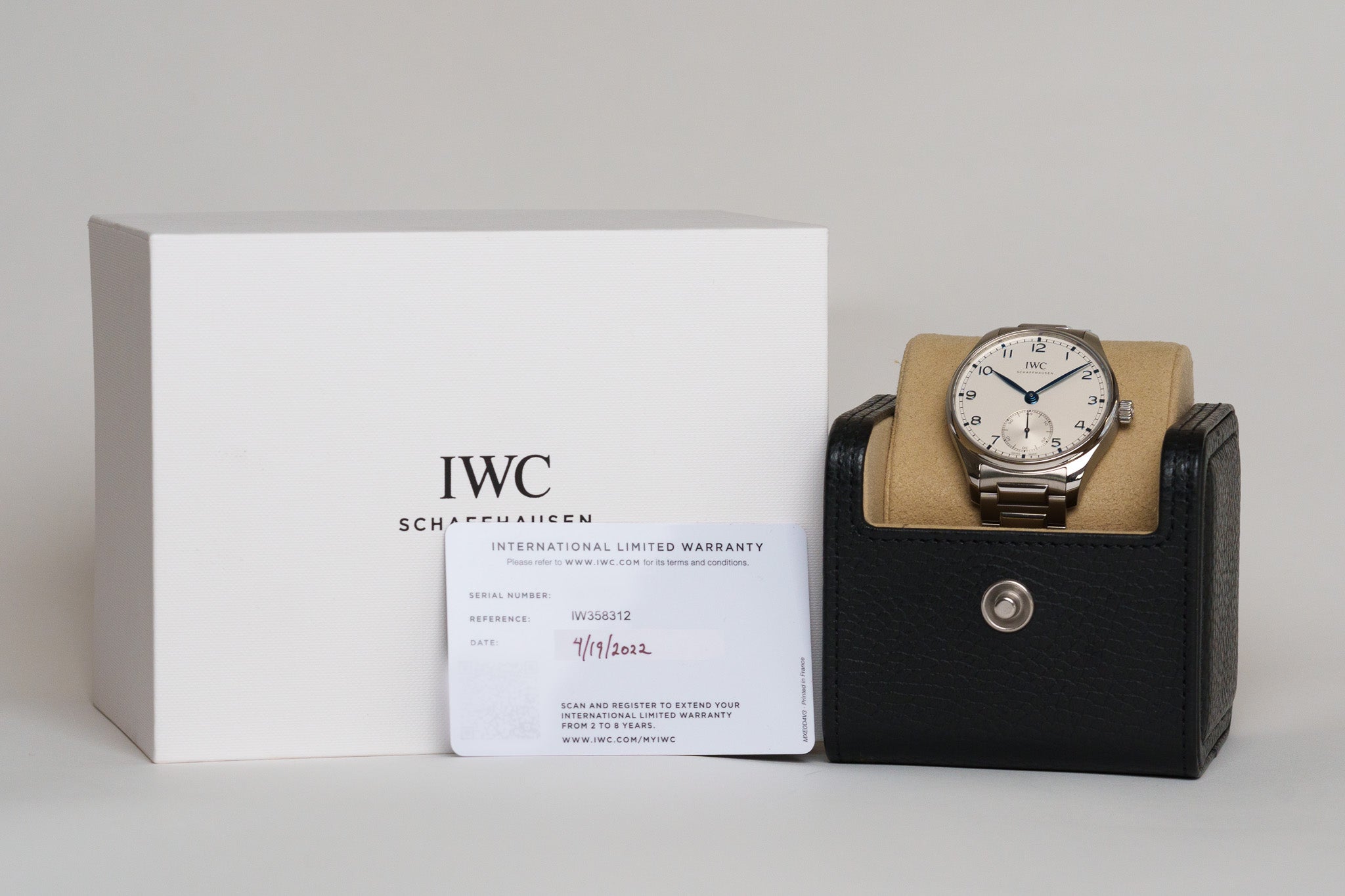 Iwc clearance watch box